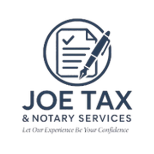 JOE TAX AND NOTARY SERVICES - Logo