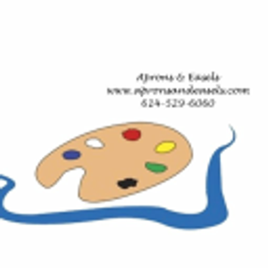 Aprons and Easels - Logo