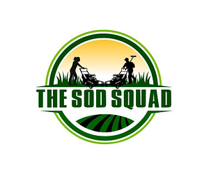 The Sod Squad - Lawn Care - Logo