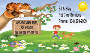 Sit And Stay Pet Care Services - Logo