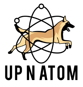 Up N Atom Dog Training and Daycare - Logo