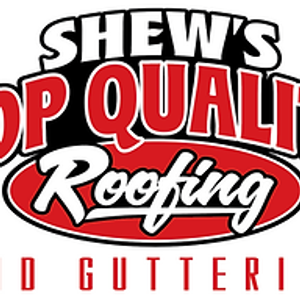 Shew's Top Quality Roofing and Guttering - Logo