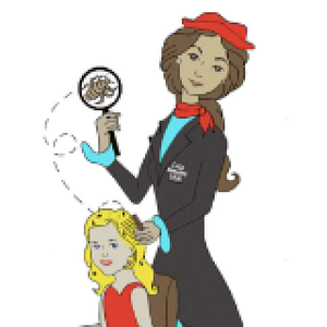 The Columbus Lice Nanny - Logo