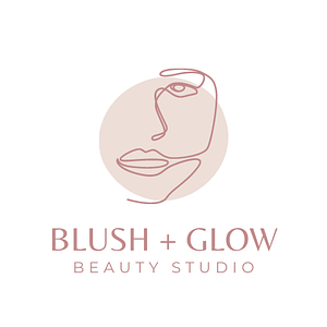 Blush & Glow Beauty Studio - Logo