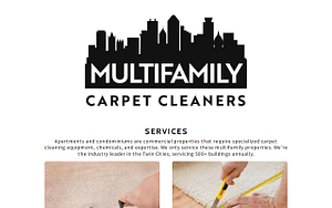 Multifamily Carpet Cleaners - Logo