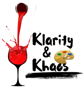 Klarity and Khaos | Paint and Sip - Logo