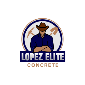 López-Elite Concrete - Logo