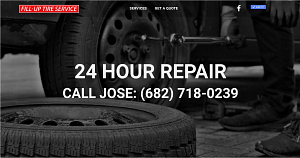 Fill Up Tires /Mobile service - Logo
