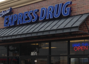 Chris' Express Drug - Logo